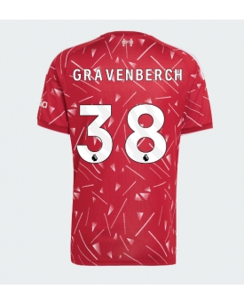 Liverpool Ryan Gravenberch #38 Maglia Gara Casa Repliche 2026-27 Maniche Corte Liverpool Ryan Gravenberch #38 Maglia Gara Casa Repliche 2026-27 Maniche Corte
